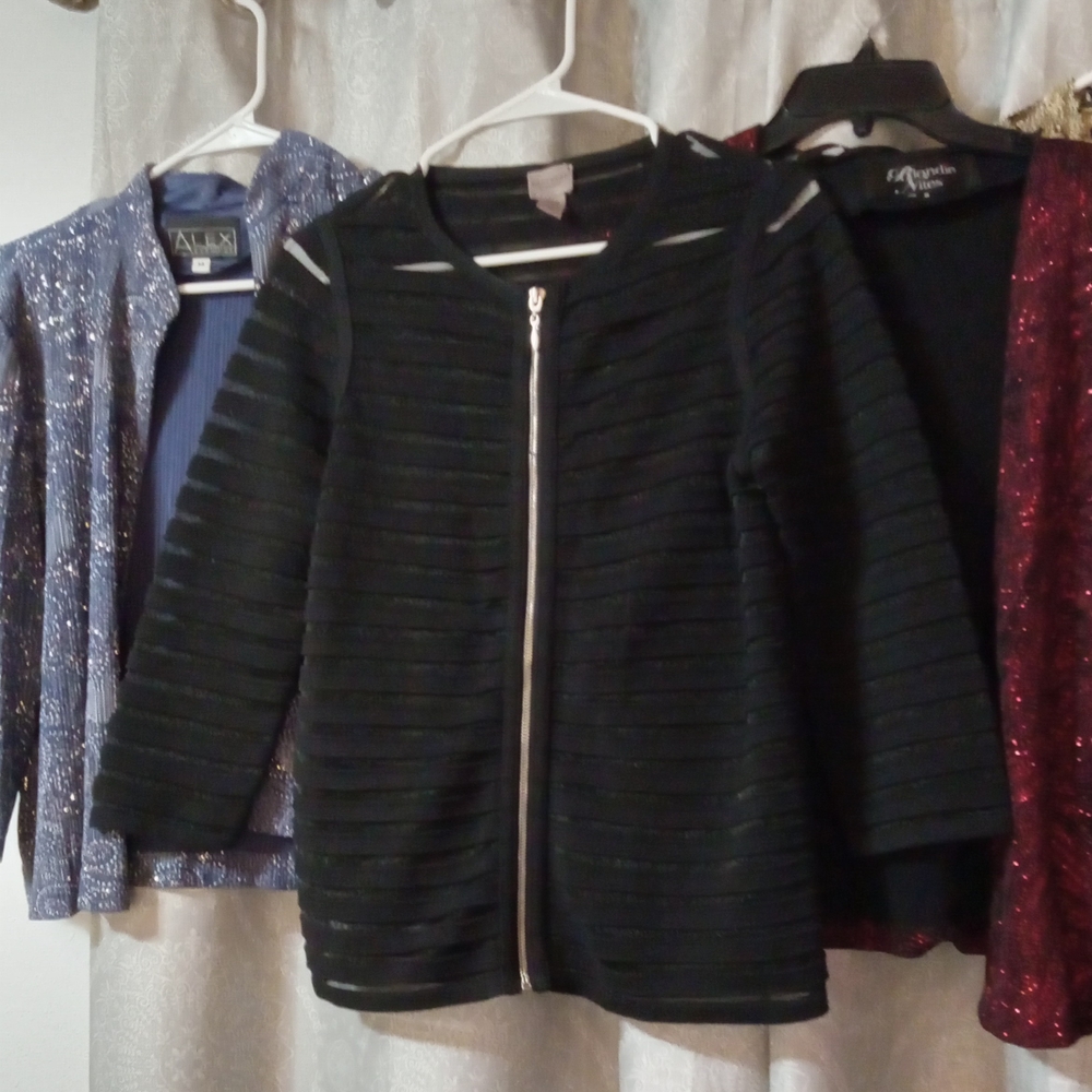 Chico's Black Easywear Cardigan